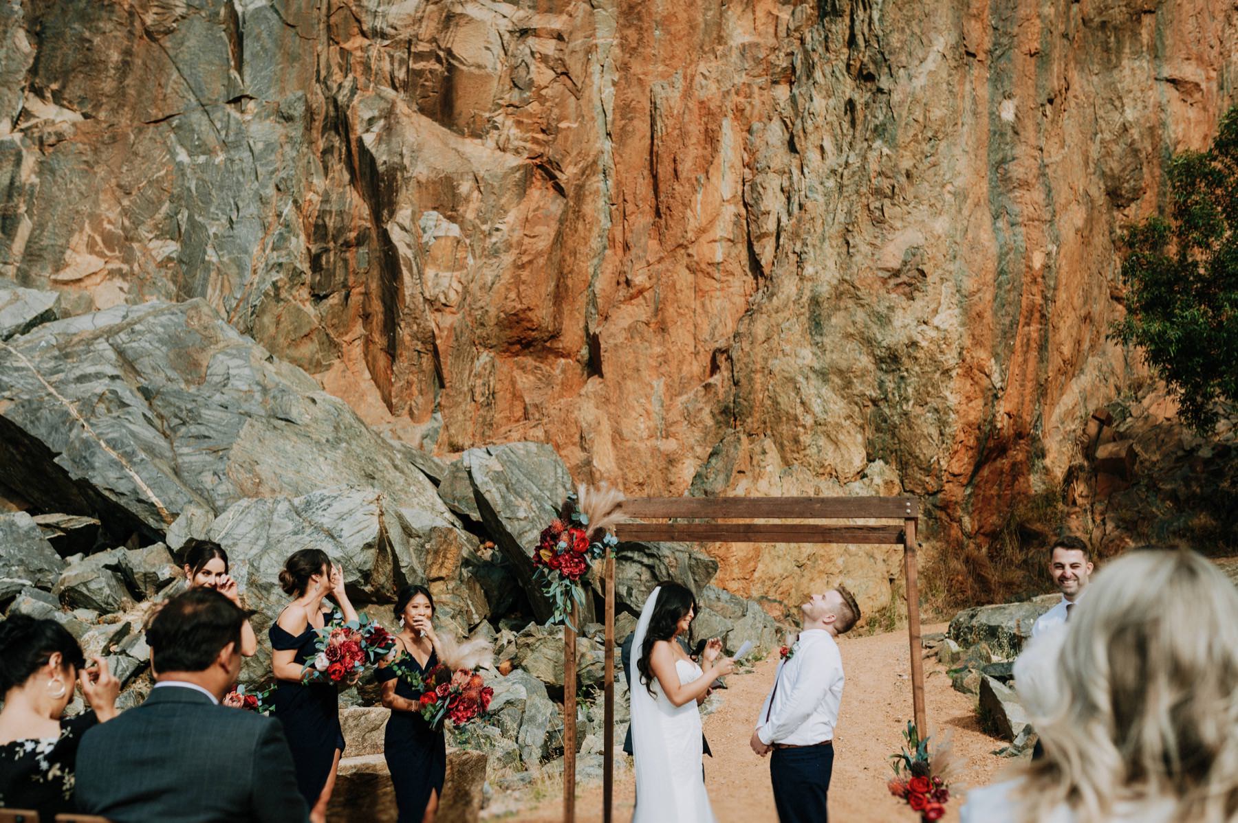 statham's quarry wedding ceremony